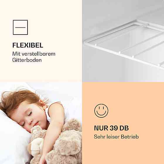 Snoopy Eco мініхолодильник з морозильною камерою 41 літр 39 дБ Чорний (Німеччина, читати опис) Рівне