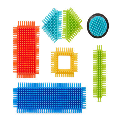 Конструктор Battat серії Bristle Blocks - Будівельник, 36 деталей (BT3099Z) Вінниця - фото 3