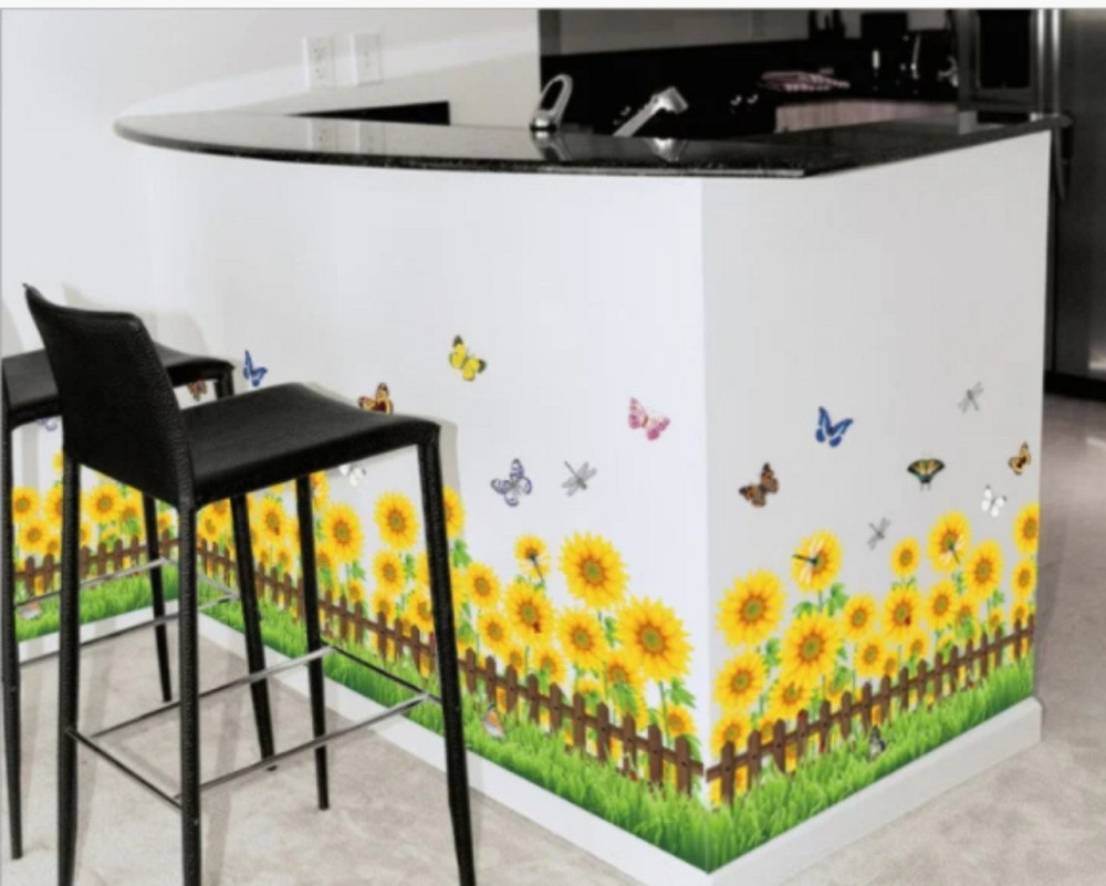 Інтер'єрна наклейка Соняшники Київ - фото 9