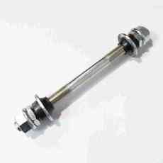 Ось колеса переднего велосипедная (140мм, в сборе) Мукачево