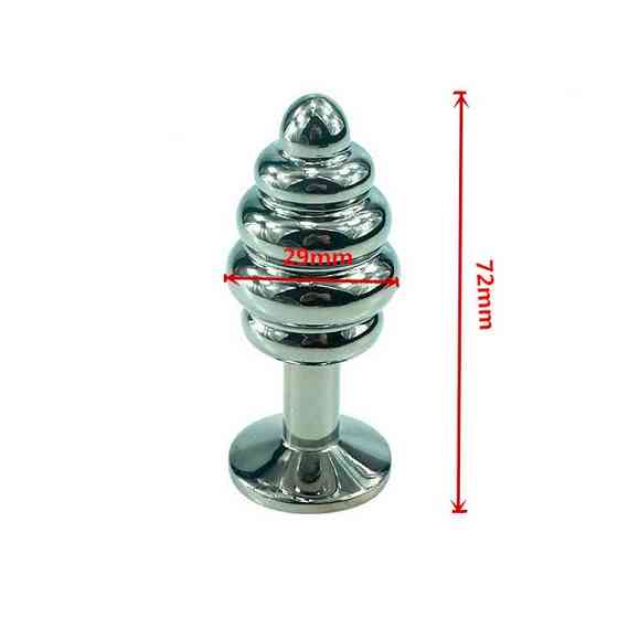 Стальная анальная пробка 