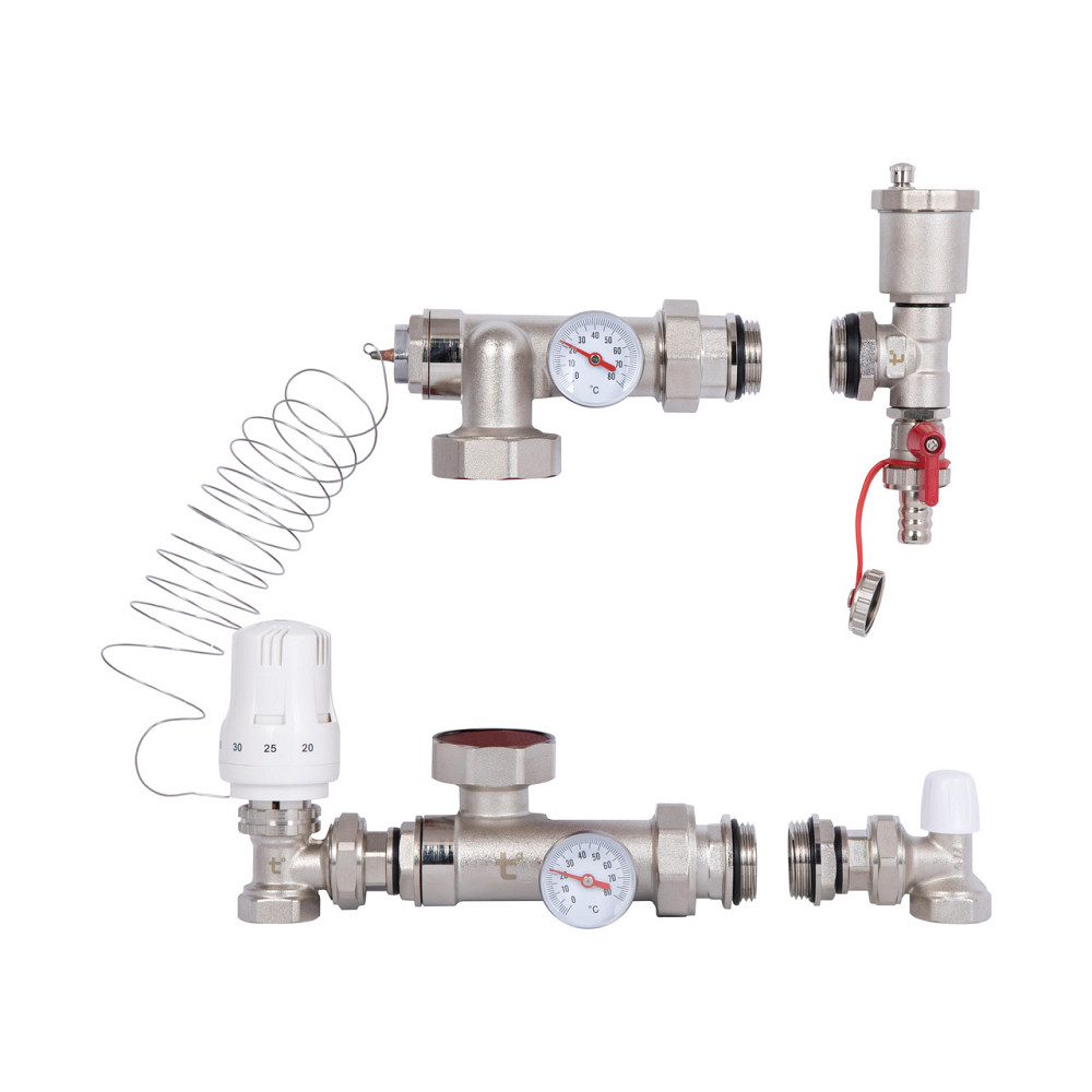 Змішувальна група Thermo Alliance Standart 1" без байпаса SF006W25 Київ - фото 1