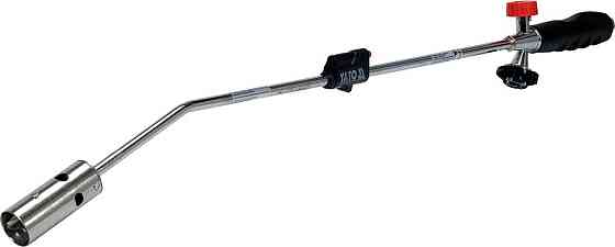 Газовий пальник для бур'яну YATO з п`єзозапалом, макс. t= 1300°C, P= 1.7 кВт, l= 80 см [12] Одесса