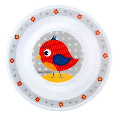 Набор детской посуды Canpol babies Cute Animals Птичка Красный 5 предметов (4/401_red) Винница