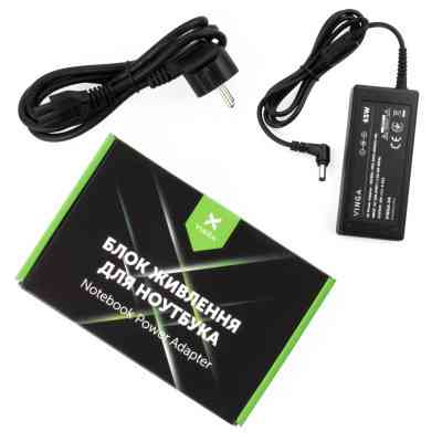 Блок живлення до ноутбуку Vinga ASUS 65W 19V 3,42A 5.5*2.5 (VPA-1934-AS5525-101) Вінниця