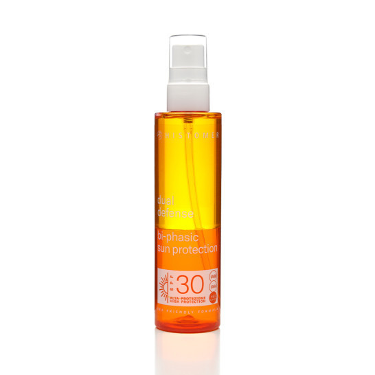 Спрей сонцезахисний двофазний SPF 30 для обличчя та тіла Dual Defense HISTOMER, 200 мл Дніпро - фото 1
