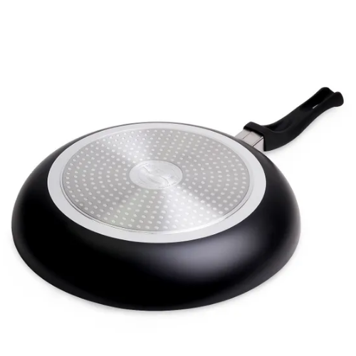 Сковорідка d28*4,5cм б/кришки алюміній а/п Marble чорна 4248MR KAMILLE Житомир