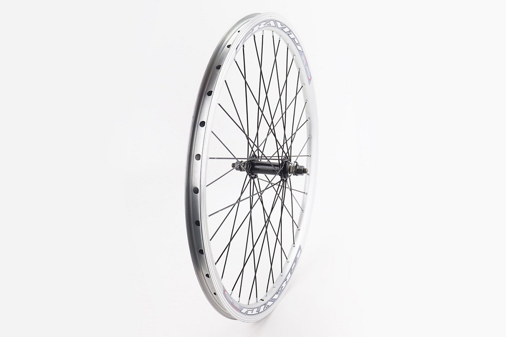 Колесо 24" переднє V-brake, обід "крапля" алюмінієвий, втулка 14Gх36H, кріпл. гайка, "GRAVITY" Київ - фото 2