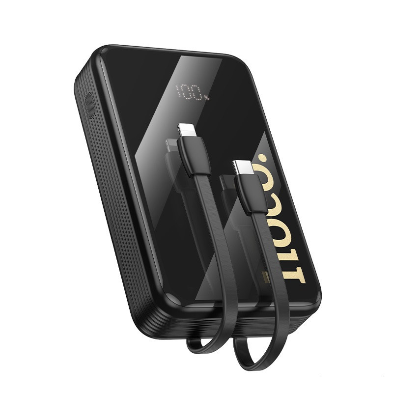 Павербанк 20000 mAh HOCO Q37A Graceful 22.5W PD20W быстрая зарядка встроенный кабель power bank повербанк Одесса - изображение 6