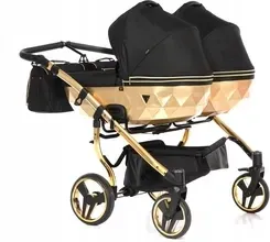 Дитяча коляска Junama Wózek Bliźniaczy Mirror Satin Duo 2W1 03 4563214 Київ - фото 1