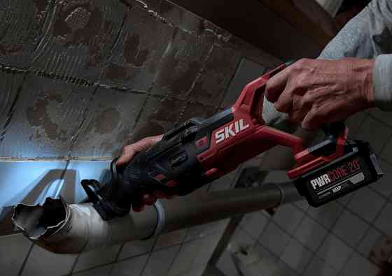 Пила сабельная аккумуляторная бесщеточная, SKIL 3480 CB XP + аккумулятор 4,0 Ah + зарядное устройство SW1E3480CB+BC1E3111AA Одесса