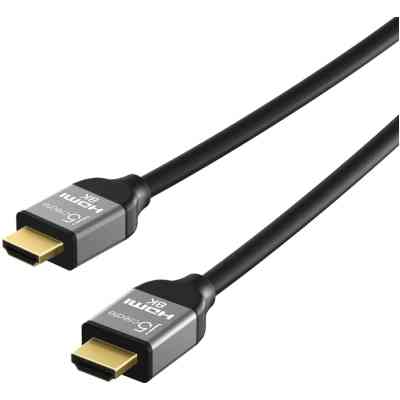 Кабель мультимедійний HDMI M to HDMI M 2.0m V2.1 8K 60Hz HDR10 HLG 48Gbp J5create (JDC53-N) Вінниця