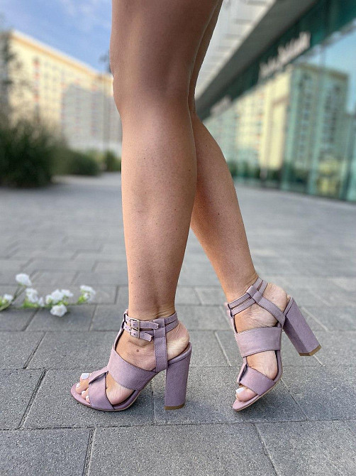 SANTINI Босоніжки жіночі SANTINI 259311-218 фіолетовий (літо, замша натуральна) (3761) Коломыя - изображение 2