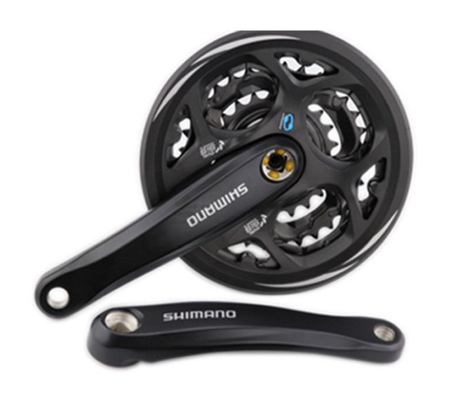 Шатуны Shimano FC-M311, 170мм, 42X32X22, черный Бровары - изображение 1