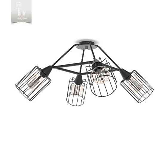 VALESO Люстра в стилі лофт -4 BK Коломия