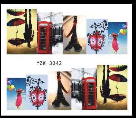 Наклейки для нігтів YZW-3042 Київ