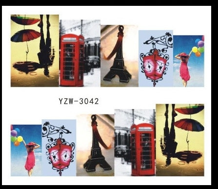Наклейки для нігтів YZW-3042 Київ - фото 1