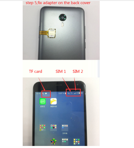 Перехідник адаптер для 2 сім sim карт і Micro SD nano sim dual шлейф Київ - фото 6