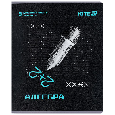 Тетрадь Kite предметная Techno 48 листа, клетка, алгебра (K25-240-3) Винница - изображение 1
