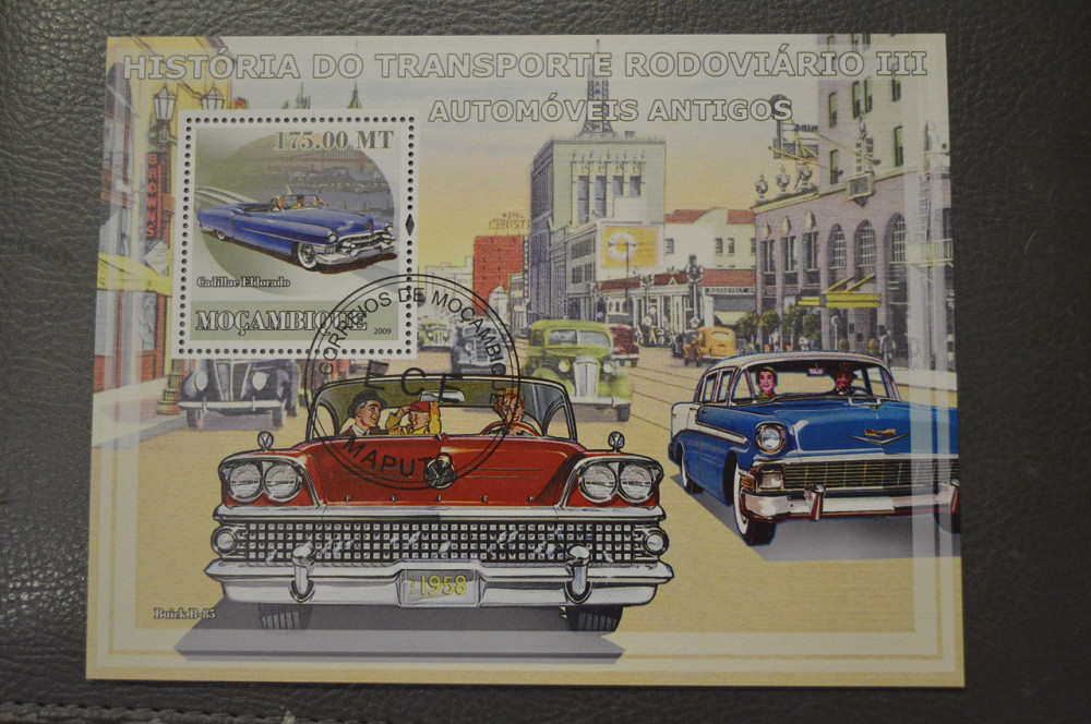 Мозамбик. Малый лист. 2009 год. Транспорт (П) Полтава - изображение 1