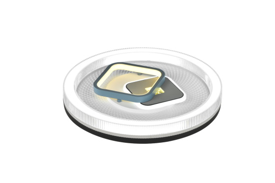 VALESO Світлодіодна пристельова люстра 2H-005, Білий+Чорний Коломыя