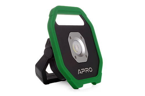 Акумуляторний світлодіодний прожектор 10Вт з Li-ion батареєю 3.7V 4400mAh APRO Харків - фото 1