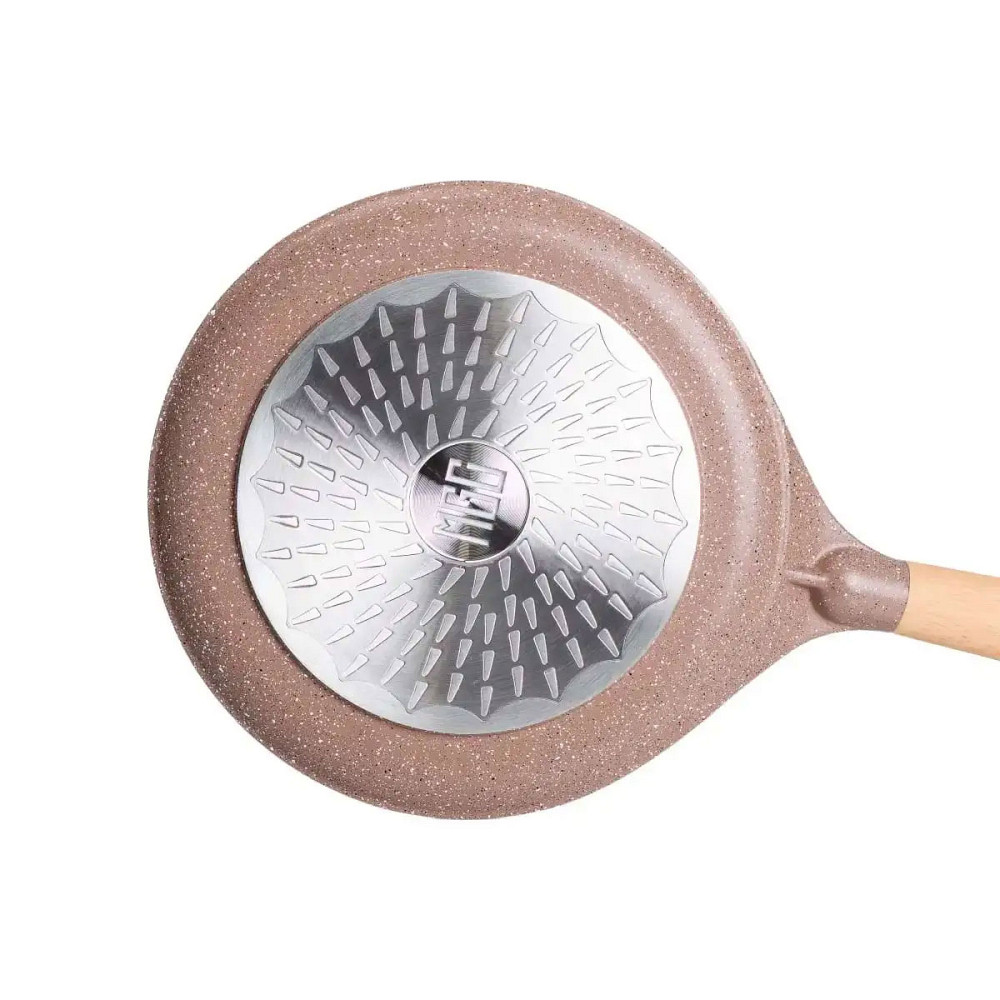 MGC Алюмінієва млинцева сковорода з мармуровим антипригарним покриттям Ø 26 см, товсте дно MGC Коломыя - изображение 4