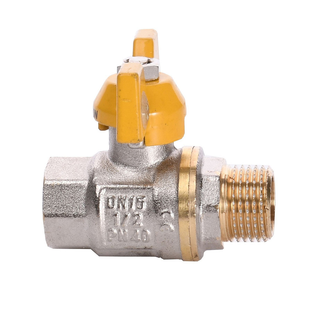 Кран кульовий прямий SOLOMON 1/2″ ЗВ ЖБ PN40 B1008 Луцк - изображение 2