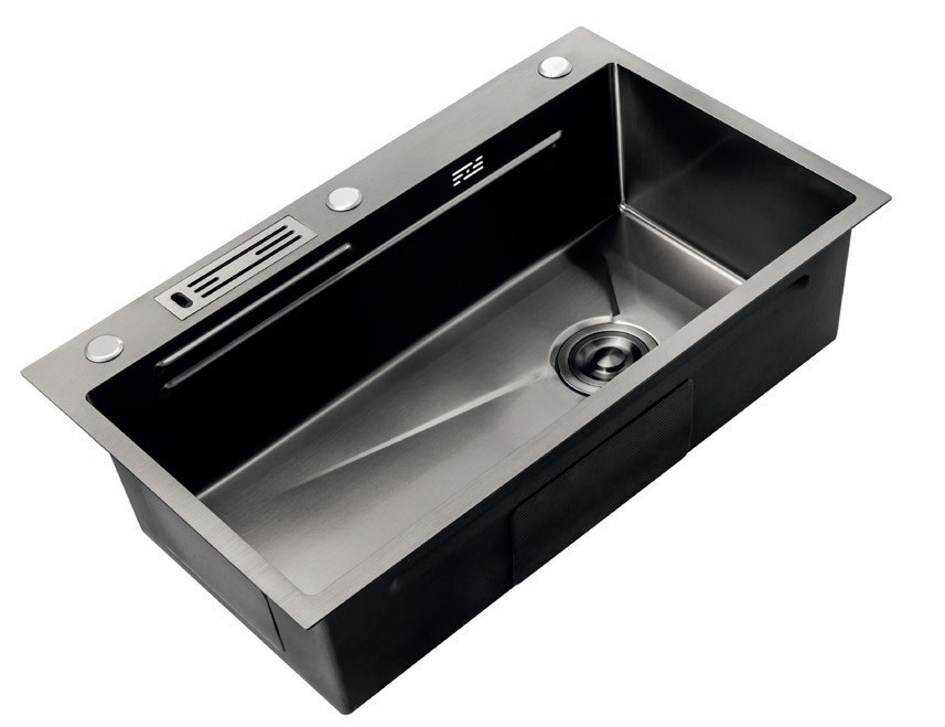 Мийка Mixxus Premium MH7545-SET-05 NANO-BLACK (3.0/0.8) комплект (графіт) (MX9632) Київ - фото 4