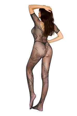 Бодістокінг - Bodystocking 2069, black - One Size Sex Aura Київ