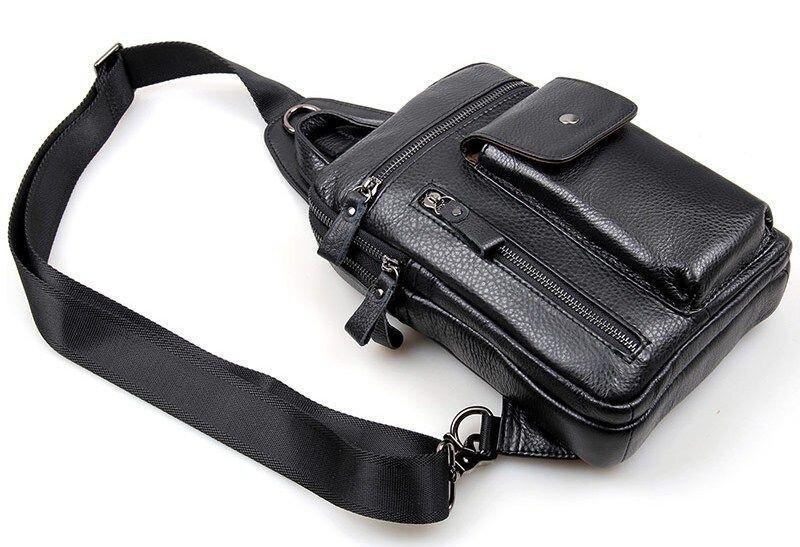 Сумка мужская Vintage 14407 Черная Киев - изображение 5