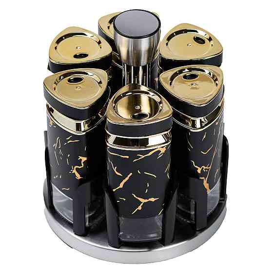 Набір баночок для спецій 6 шт по 120 мл HP1355 Київ