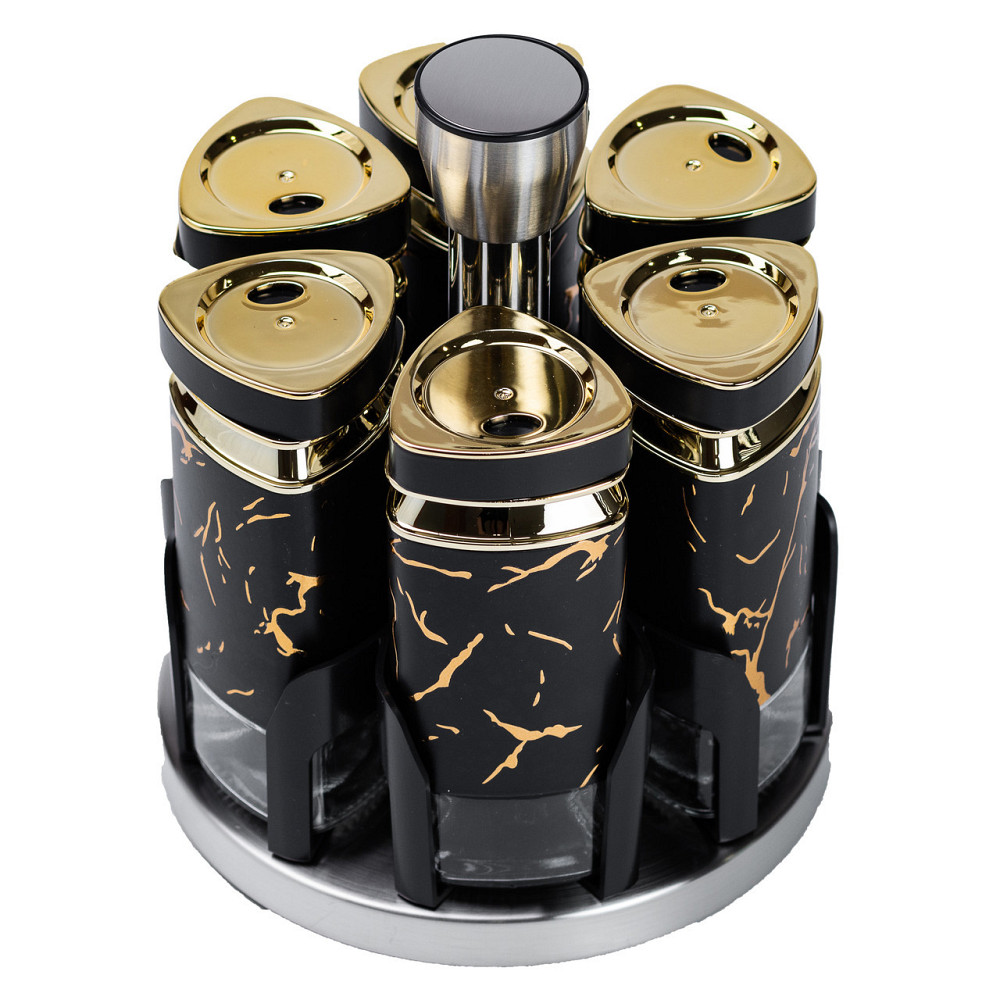 Набір баночок для спецій 6 шт по 120 мл HP1355 Київ - фото 2