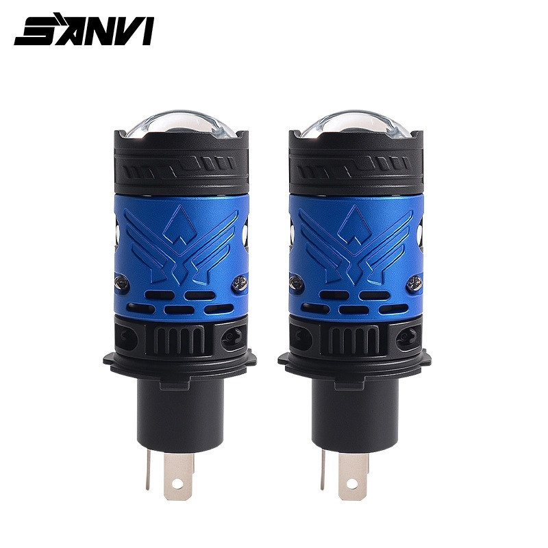Комплект светодиодных линз Sanvi G3 h4 mini BI-led lens 12V 48/65W LASER Харьков - изображение 6