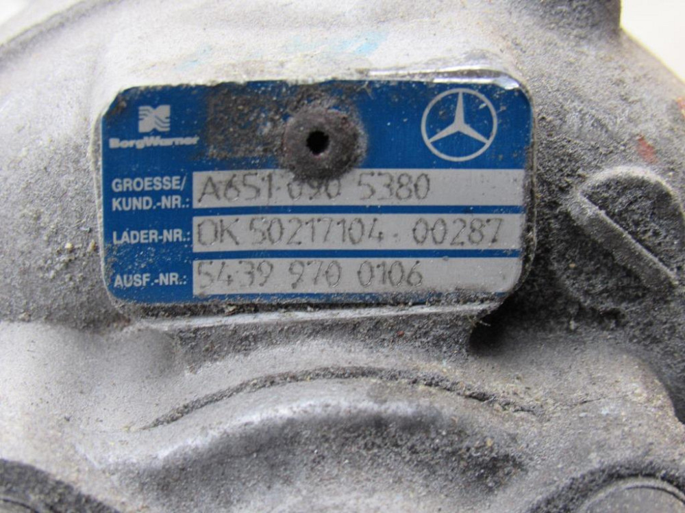 Турбіна Mercedes Sprinter 2.2 Bi turbo 2011-2019 (A6510905380) Ковель - изображение 10