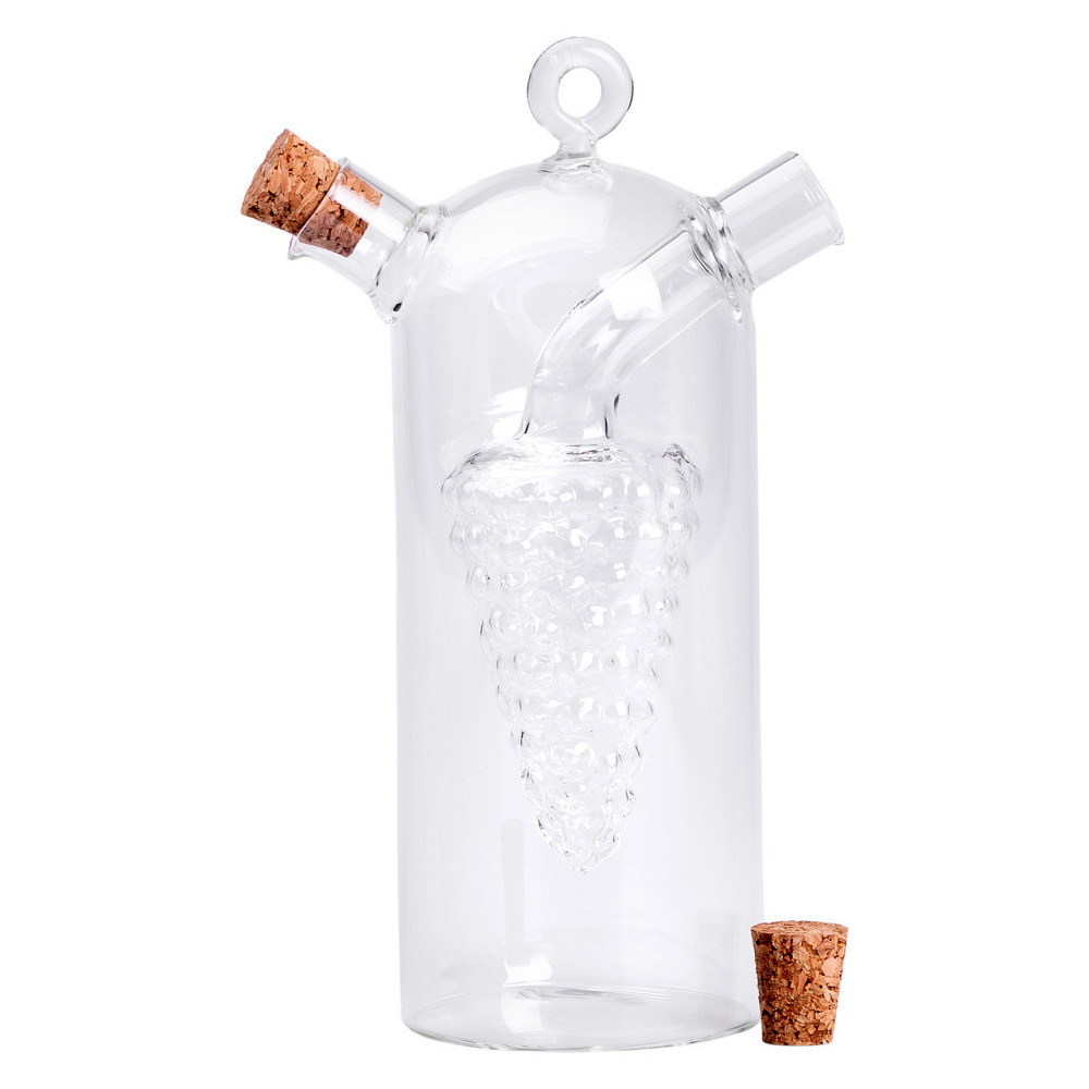 Двойная бутылка для масла и уксуса, 380 мл, стекло Киев - изображение 4