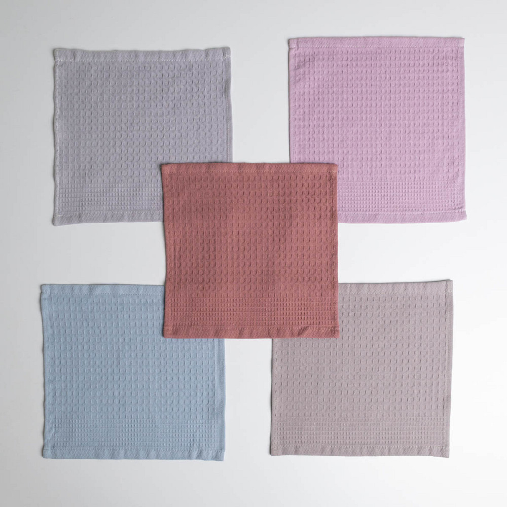 Набор вафельных салфеток 30х30см 50 шт GM Textile 220г/м2 (5 цветов) Сумы - изображение 7