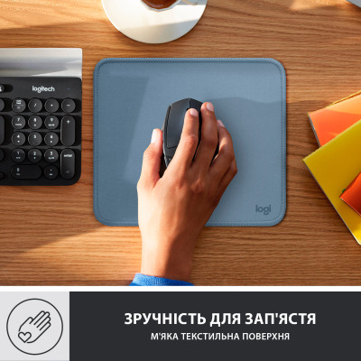 Килимок для мишки Logitech Mouse Pad Studio Series Blue (956-000051) Вінниця - фото 6