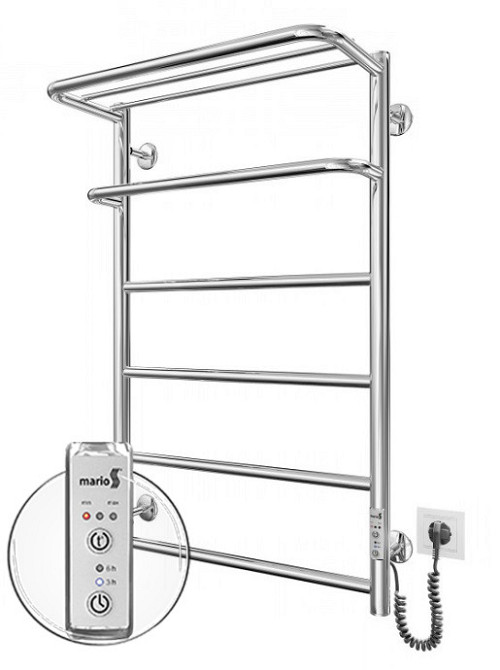 Електрична рушникосушарка Mario Hotel -I 800х530/240 TR K з полицею Київ - фото 1