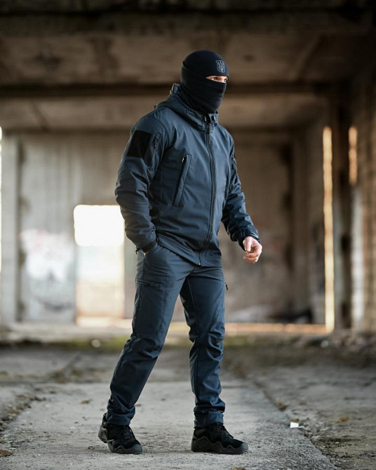 Тактичний костюм Softshell 5в1 LUNAR синій ДСНС ТР6409 Одеса - фото 4