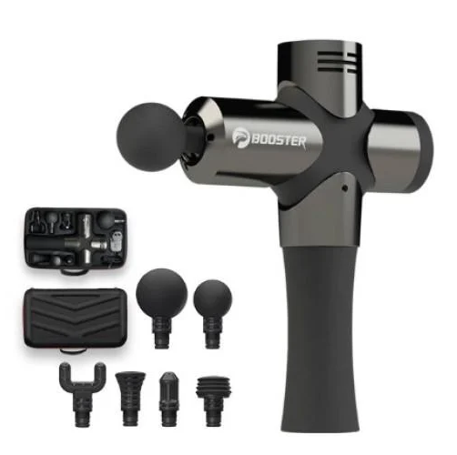 Перкуссионный мышечный массажёр Booster Pro 3 (6 насадок) Винница - изображение 1