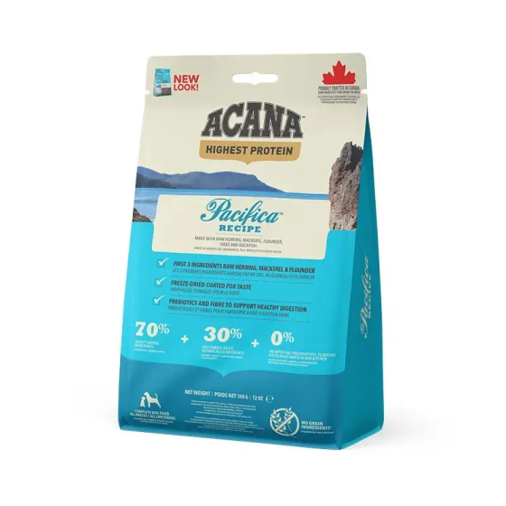 Acana Pacifica Recipe Dog (Акана Пацифика Рецип Рыба) сухой корм для собак всех пород на всех стадиях жизни 2 кг. Запорожье