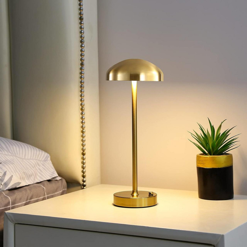 Приліжкова лампа з сенсорним керуванням світлодіодна настільна лампа 3 рівня освітлення Дніпро - фото 2