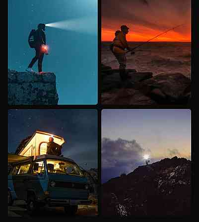 Налобный фонарик на аккумуляторе 5 led с зарядкой USB 4 режима черный Киев