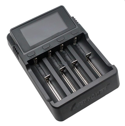 Зарядний пристрій для акумуляторів L4 Keeppower LCD USB + блок живлення Вінниця - фото 2