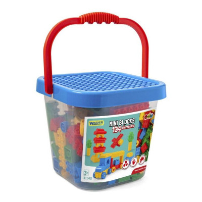 Конструктор Wader Ведро с конструктором большое (41340) Винница - изображение 1