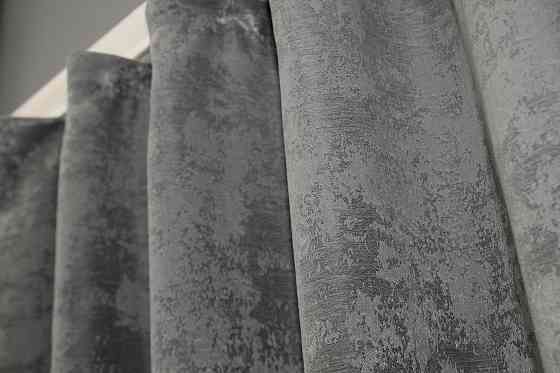 Комплект коротких штор VR-Textil Жаккард Sultan YL № 1212ш Серый 130х170 см 2 шт (35-0072) Киев