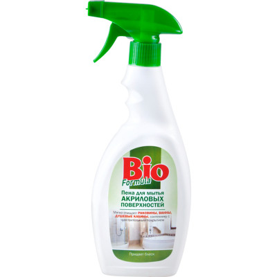 Піна для чищення ванн Bio Formula для миття акрилових поверхонь 500 мл (4823015932267) Вінниця - фото 1