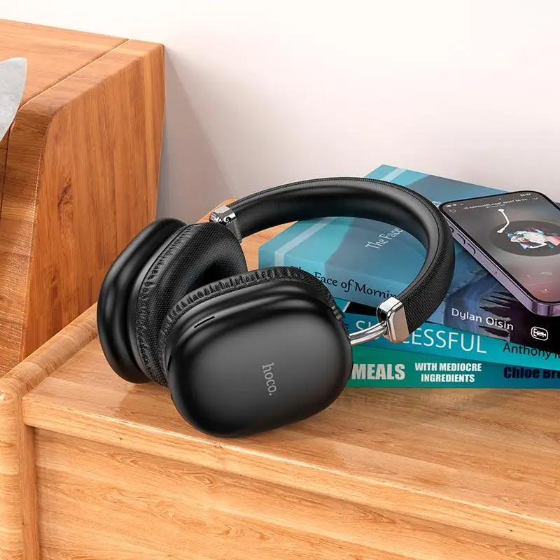 Бездротові навушники HOCO W35 Max Joy BT headphones Black Одеса - фото 5