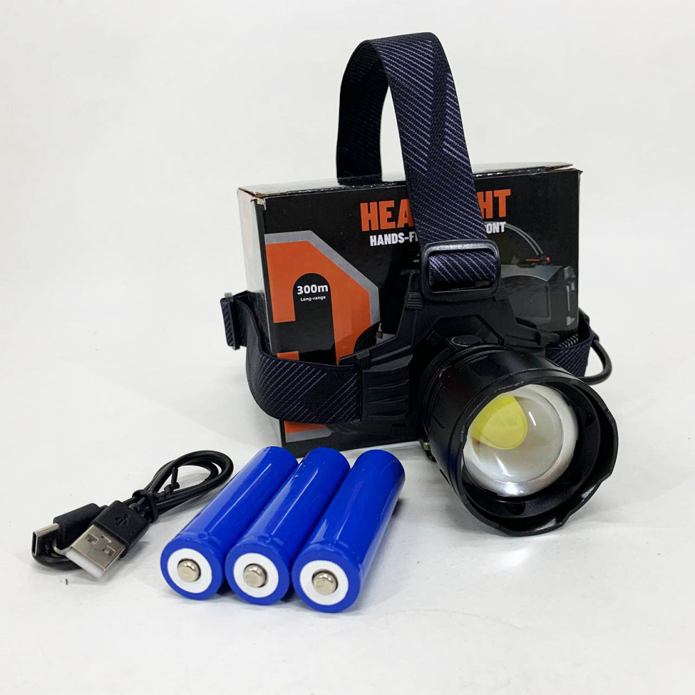 Фонарь налобный Police 8078-P360 QO-13 Львов - изображение 4